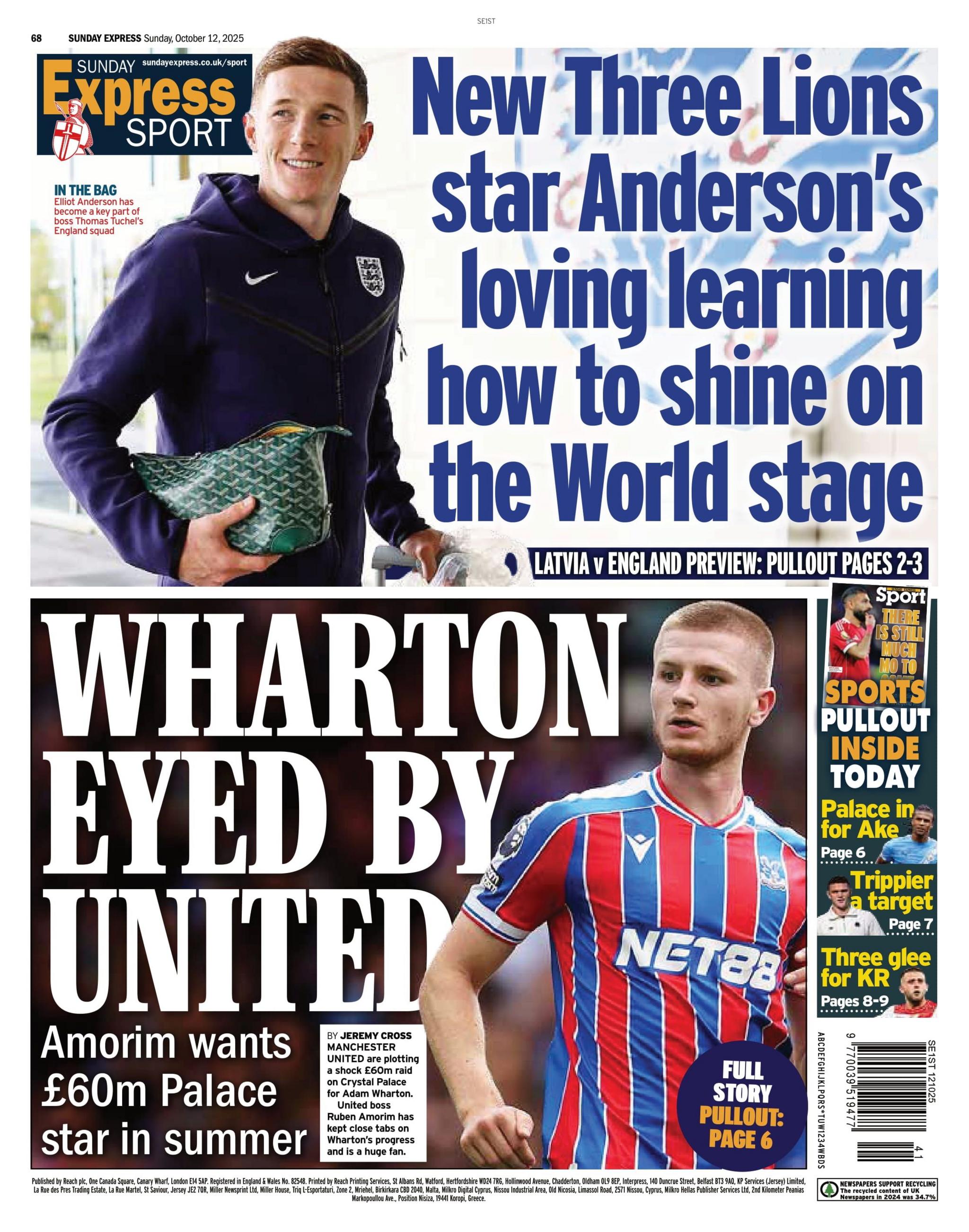 آخرین شایعات نقل و انتقالات فوتبال اروپا؛ نگاه منچستریونایتد به آدام وارتون